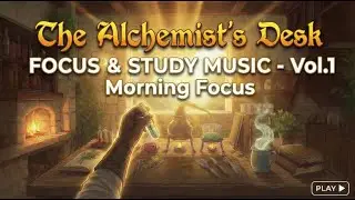 Morning Alchemy 🌿 Lo-Fi Hip Hop Mix for Study & Focus [2 Hours] The Alchemist's Desk