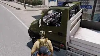 Team elan vom Truck getackelt LuL