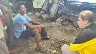 Jok depan Mobil Trajet Buat ganti jok Toyota  Kijang, Kapsul LGX tahun 2004 dilapak Ariek Copotan
