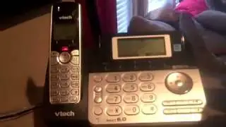 vtech DS6151 DECT 6.0 цифровая 2-линейная расширяемая беспроводная телефонная линия
