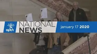 APTN National News January 17, 2020 &ndash; Seeking damages for defamation, RCMP exclusion zone