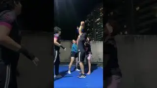 DIA 01 treinando skills do n&iacute;vel 3 para Arena Cheer