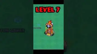 Lightning Spell Vs Every Level of Inferno Tower| Clash of Clans#coc #shorts #new #trending #status