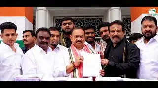 Vote Chori Signature Campaign | By MLA Sriganesh Submission to PCC Chief Mahesh Goud