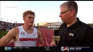 SEC TRACK FIELD 2022 : 200M - MATTHEW BOLING (UGA)