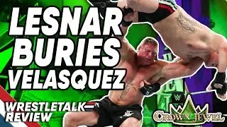 WWE Crown Jewel 2019 In About 4 Minutes! Brock Lesnar BURIES Cain Velasquez! | WrestleTalk Review!