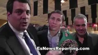 GGG With WBC & WBA Presidents Who Ends Up With Belt - EsNews