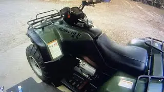 2002 Honda Rancher 350 / Oil Leak / Shift Shaft Seal Replacement