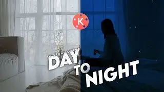 Day to night edit in kinemaster by Haneesh || Awesome trick to change your videos to night 🌃