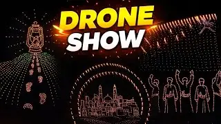 Muscat Night Festival Drone Show in Qurum Park 🌃 You Won&rsquo;t Believe This! 😍