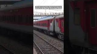 6hrs late running Indore - Howrah Shipra Express with Howrah Wap7 #39410 at 130 KMPH #shorts #train