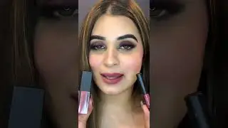 🚨ВНИМАНИЕ: ДУБЛИКАТ🚨 Smashbox (₹2100/-) против Colorbar (₹350/-) 😱 Вы будете в шоке #дубликатпомады