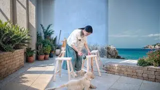 手工制作给家里添了几张凳子，舒适一刻，从坐下开始…#记录我的农村生活