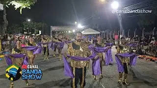 Corpo coreogr&aacute;fico da Banda de Musica FANJUCA no concurso em Dias D'&Aacute;vila - BA 2025