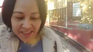 WALKING AROUND WITH MY FRIEND @AIREN CONEL 