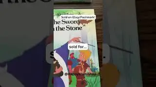📘🌟 Vintage 1992 Walt Disney Books Hardcover  Classic Stories for Kids