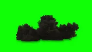 Efecto de HUMO NEGRO pantalla verde