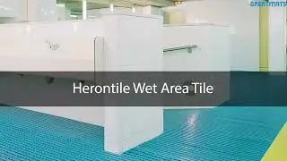 Herontile Wet Area Tile - Safe Flooring for Indoor Wet Areas