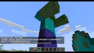 How to Get the Giant Spawn Egg using Commands