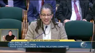 FULL Public Hearing on Boys & Men Commission bill, Washington State | HB 2401 | 16 Testifiers
