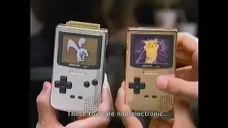 Burger King Pok&eacute;mon Gold & Silver Big Kids Meal Toys TV Commercial   - 2000