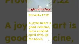 A Joyful Heart Brings Healing | Bible Verse