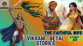 📖 Vikram Betal Stories🌟| Story 13🌟|The Faithful Wife🌟| Faithfulness that changed Destiny🌟|
