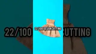Stylish Skirt Cutting ✂️ | Easy Skirt Design Tutorial#diy #cuttingtutorial#shorts #ytshorts#trending