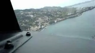 Pouso em Funchal com 747