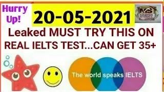 20 MAY 2021 IELTS EXAM LISTENING ANSWERS |20 MAY LISTENING ANSWERS