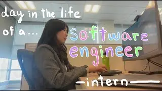 a realistic day in the life of a software engineer intern