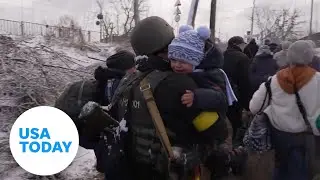 Safe corridor opens for Ukrainian refugees | USA TODAY