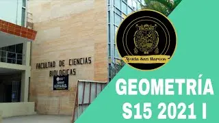 Geometr&iacute;a S15 - Cono y Esfera - Pre San Marcos 2021 I &uml;X&uml; 📚🖥️