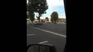 Target parking lot