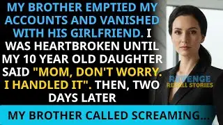 My Brother Drained My Accounts and Ran — Two Days Later, He Called Screaming