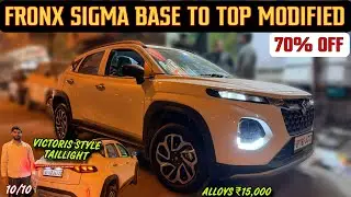 Fronx Sigma Base To Top Modified With Price ✅ Fronx Modification ✅ Fronx Modified With Price ✅