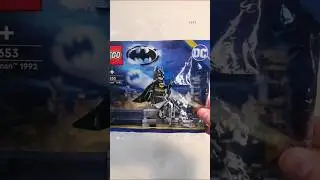 НОВЫЙ ПОЛИБЭГ ПО LEGO DC/Обзор lego 30653 Batman 1992 Polybag.