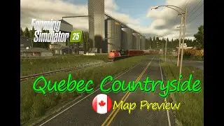 Quebec Countryside Map Mod preview: Canadian Countryside Adventure | Map Tour | Farming Simulator 25