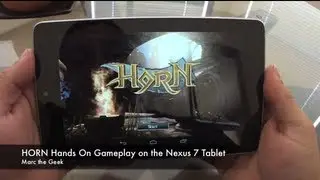 HORN Gameplay on the Google Nexus 7 Tablet