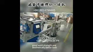 Filter bag Ultrasonic welding and cutting welder/ non-woven dust collector bag sealling and cutting