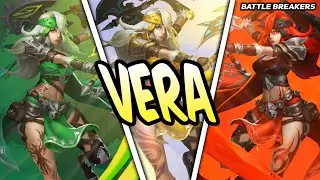 Battle Breakers | Meta Hero | Vera the Breaker - All Evolutions - Nature, Fire, Light [Epic Games]