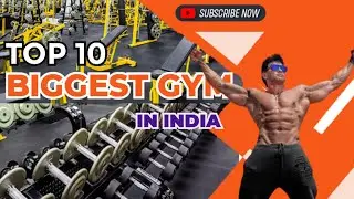 Top 10 Biggest Gym in India || Best Gym in India || @Sanketrajput1