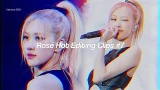 ROSÉ HOT/BADASS CLIPS FOR EDITING #7 Bornpink FanCams) 4k 60fps (+ Drive Link in Desc)
