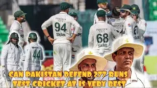 Can Pakistan Defend 277 Runs| Will South Africa chase it down| PAK vs SA1st Test| #cricket #pcb