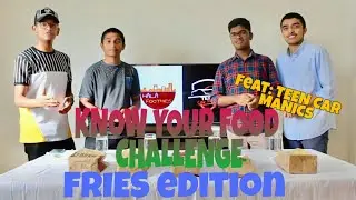 KNOW YOUR FOOD CHALLENGE- by Halafoothies feat: Teen car manics