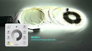 Tira de luces LED que fluye de agua corriente WS2811 de 10m SMD2835