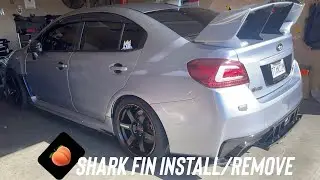 Subaru Shark fin removal