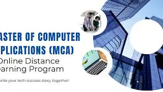 Online Distance Learning MCA Degree Program | JAIN (Deemed-to-be-University)