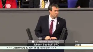 Rede von Johann Saathoff im Deutschen Bundestag zur Ausgleichsmechanismusverordnung
