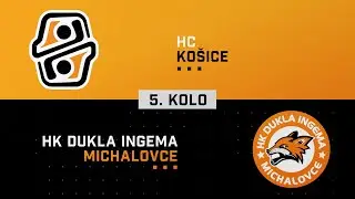 5.kolo semifinále HC Košice - HK Dukla INGEMA Michalovce HIGHLIGHTS